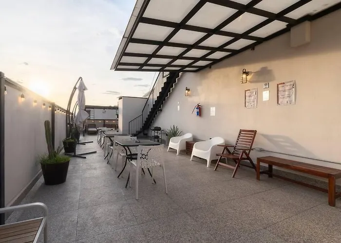 Apartamento 201 Cozy Ac Center Rooftop Ac México DF